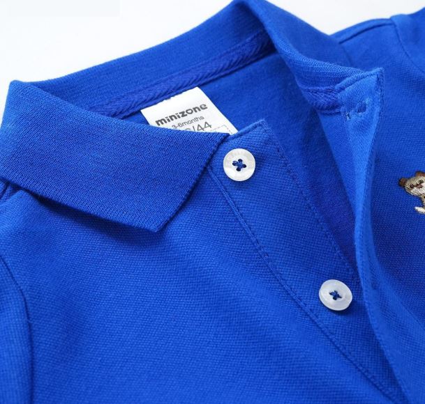 Body cuello polo manga corta