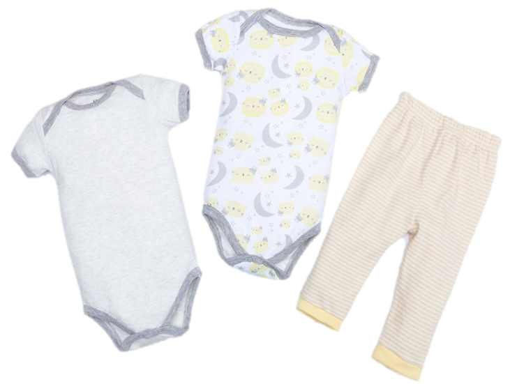 Muda estampada 3 piezas