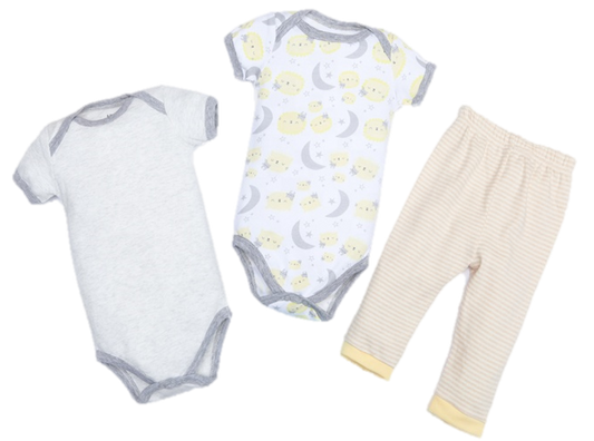 Muda estampada 3 piezas