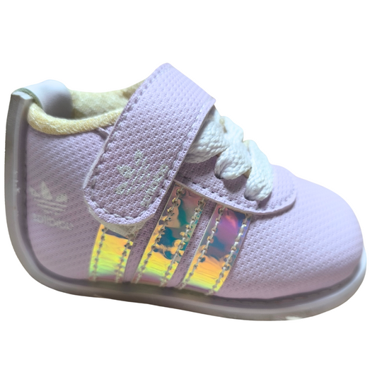 Tenis no tuerce lila para niña