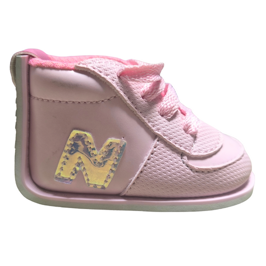 Tenis no tuerce rosados para niña