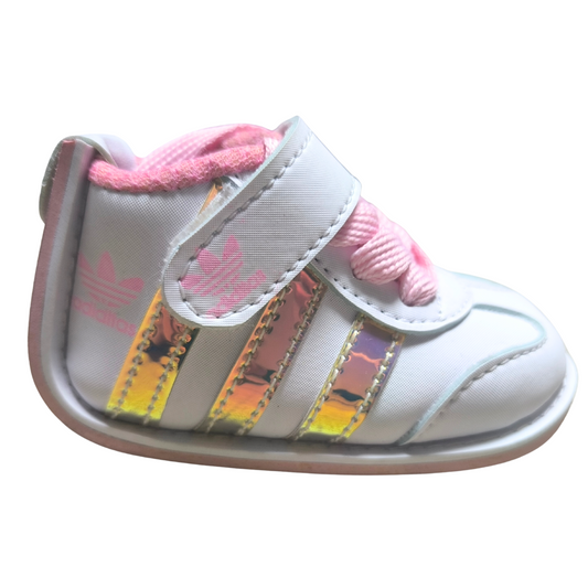 Tenis no tuerce blancos para niña