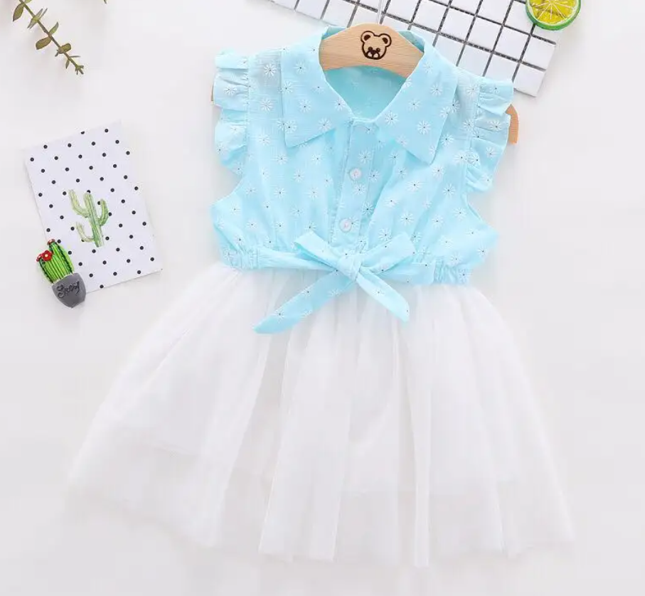 Vestido estampado para niña