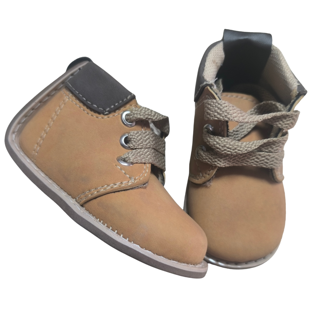 Zapatos no tuerce mostaza para niño