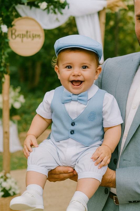 Enterizo formal tipo europeo para niño