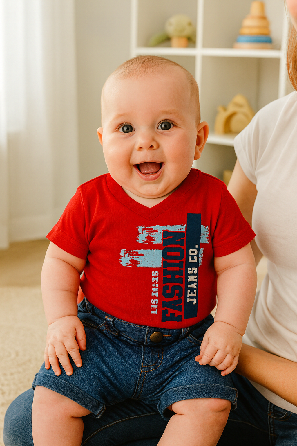 Conjunto estampado de verano para bebé