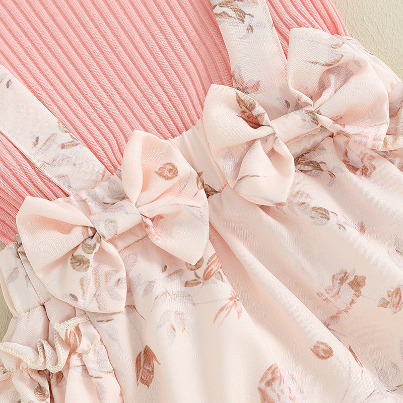 Body vestido estampado para bebé