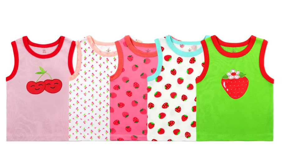 Semanario x 5 esqueletos para bebé