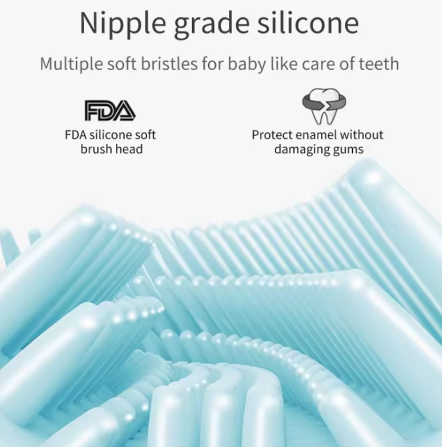 Cepillo Dental Lava Encias en U Eléctrico Recargable para niños