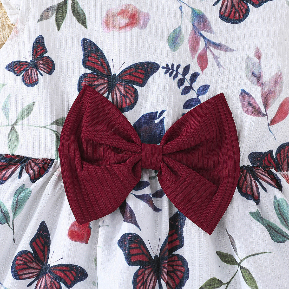 Bata manga larga para niña