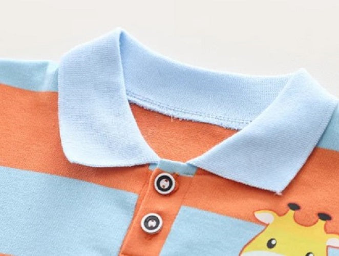 Conjunto dos piezas jirafita estampado