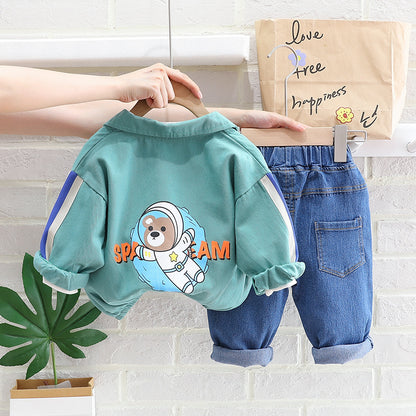 Conjunto cami buzo 3 piezas para niño