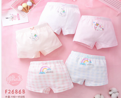 Ropa interior para niña