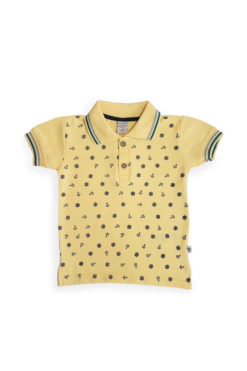 Camisetas cuello polo para bebé