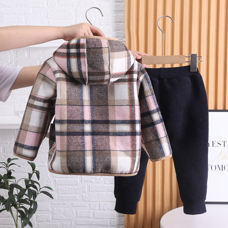 Conjunto 2 piezas chaqueta y jogger infantil