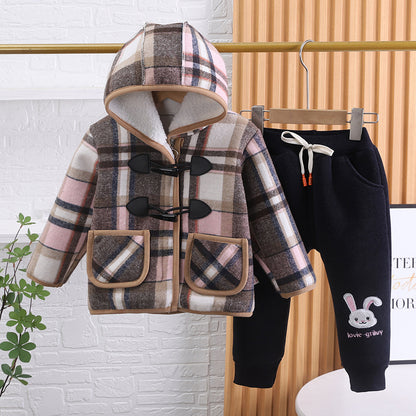 Conjunto 2 piezas chaqueta y jogger infantil