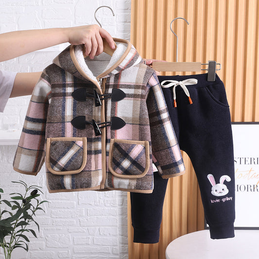 Conjunto 2 piezas chaqueta y jogger infantil