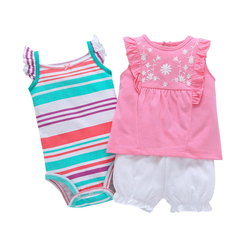 Set x 3 piezas de verano para bebé