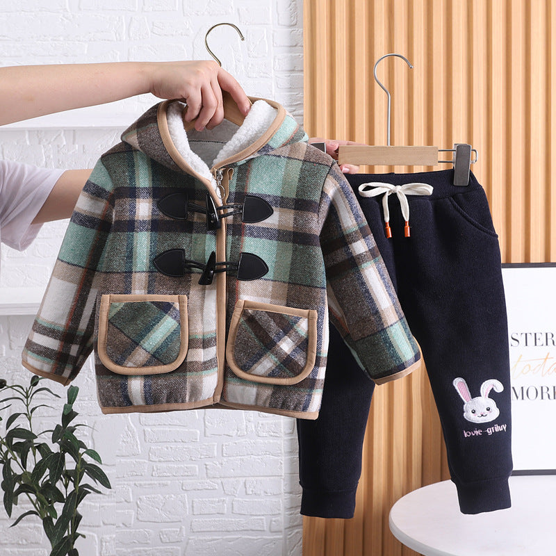 Conjunto 2 piezas chaqueta y jogger infantil