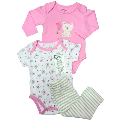 Muda estampada 3 piezas