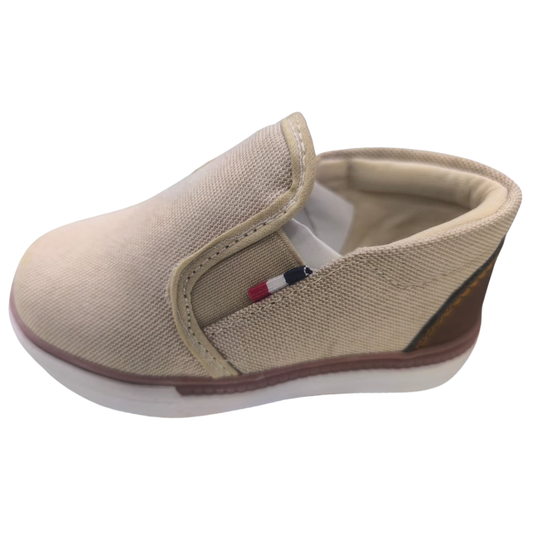 Zapato suela blanda mocasín para niño