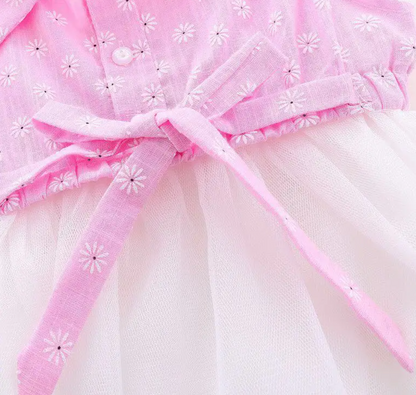 Vestido estampado para niña