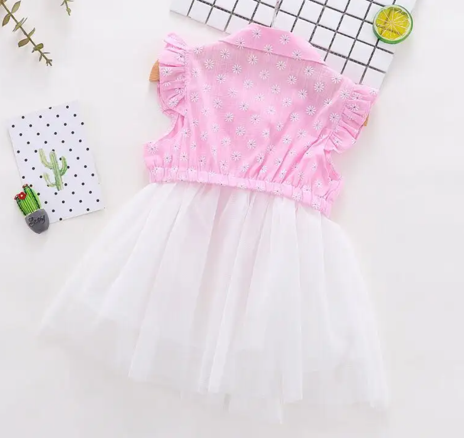 Vestido estampado para niña