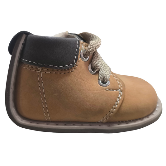 Zapatos no tuerce mostaza para niño