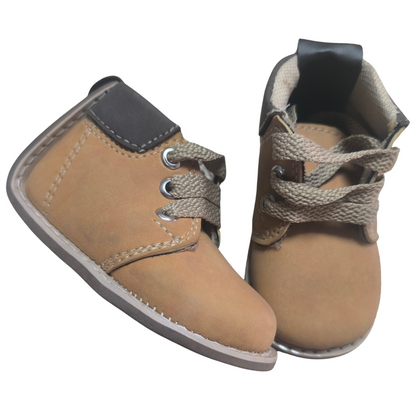 Zapatos no tuerce mostaza para niño