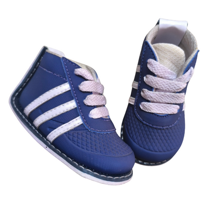 Tenis no tuerce azul para niño