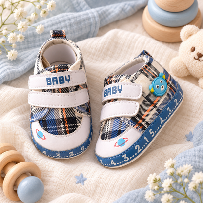 Tenis con velcro sin suela para bebés