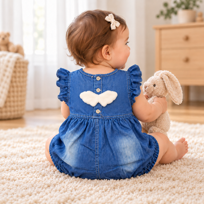 Bobito en jean para niña