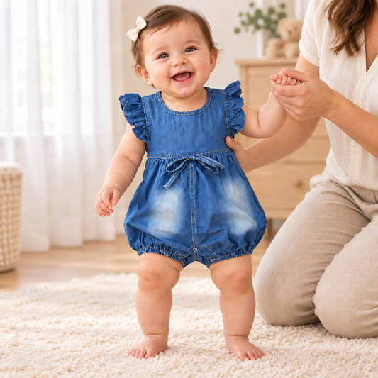 Bobito en jean para niña
