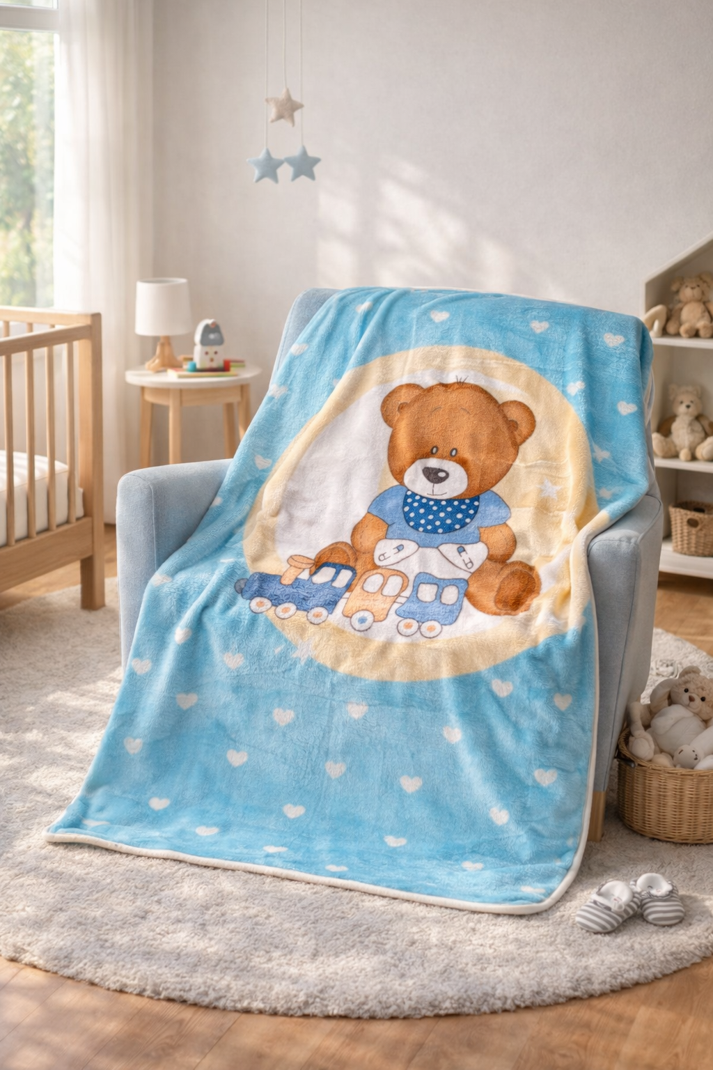 Cobija infantil estampada