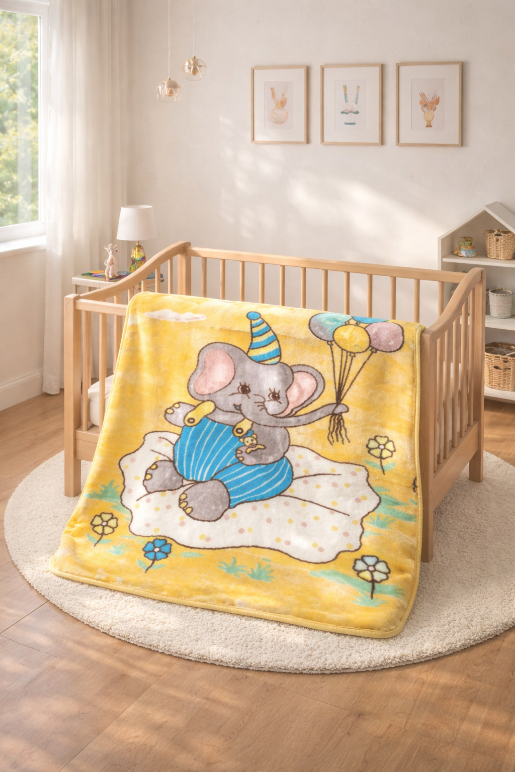 Cobija térmica ecuatoriana infantil estampada