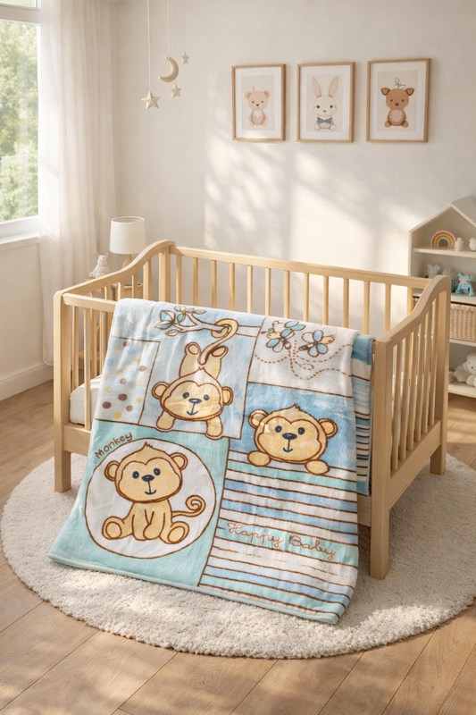 Cobija térmica ecuatoriana infantil estampada