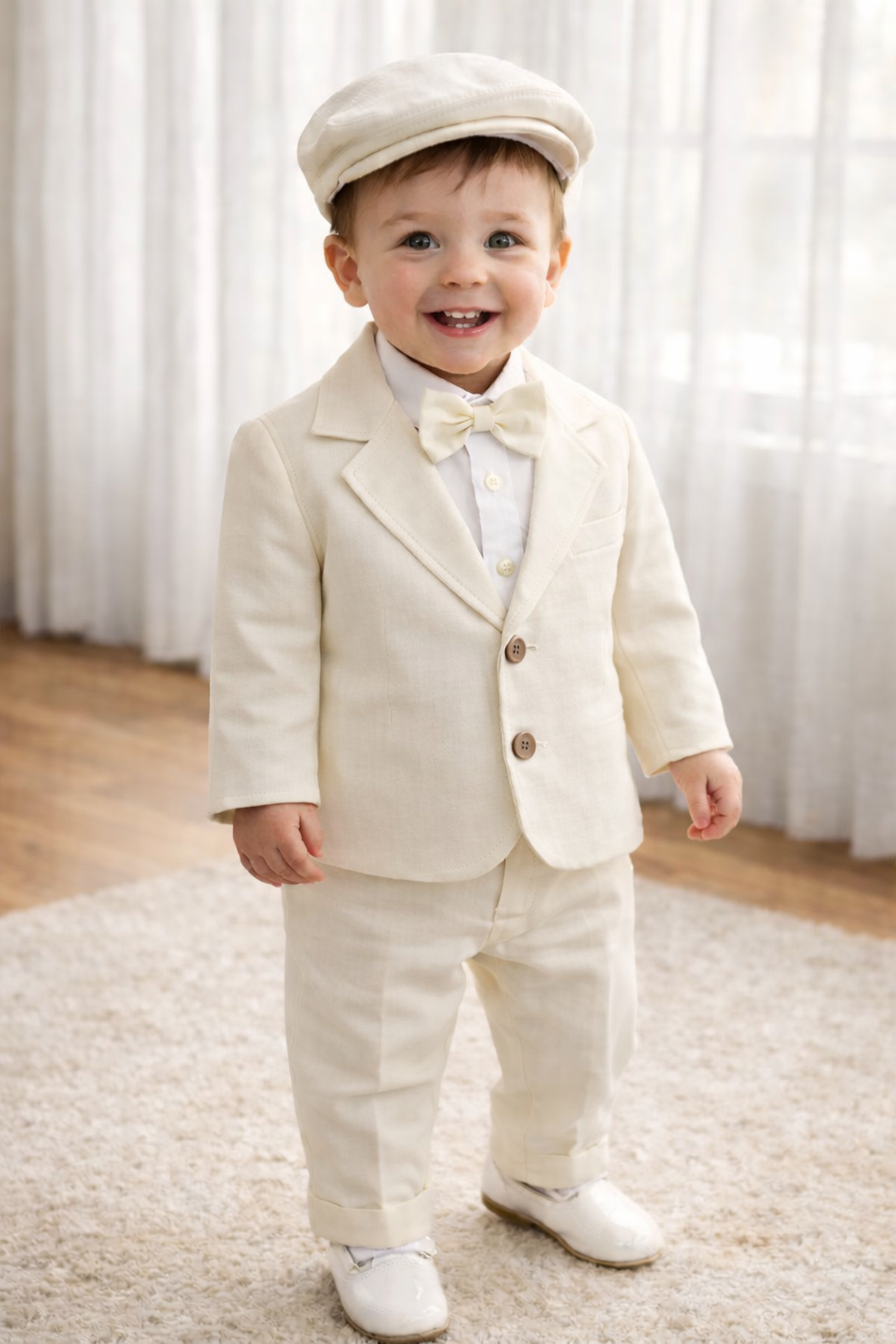 Conjunto formal con blazer en lino