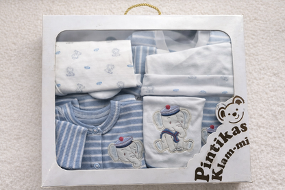 Primera muda 8 piezas de elefante para niño