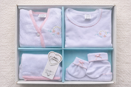 Primera muda en hilo para niña