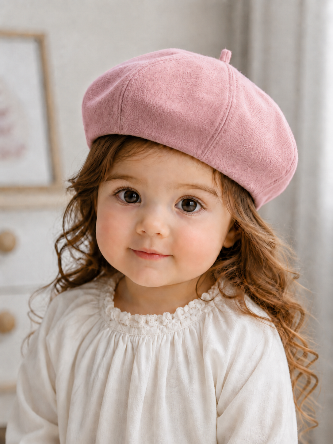 Boina octagonal infantil
