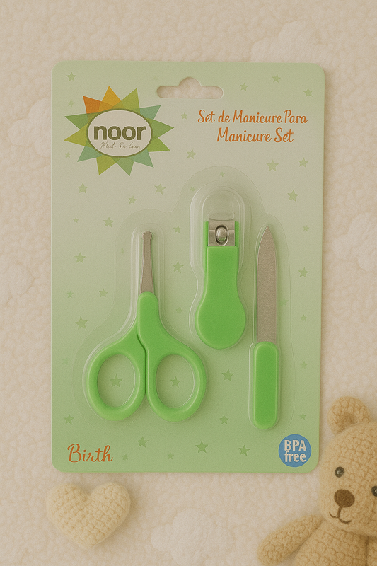 Set de manicure para bebés y niños