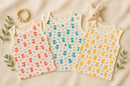 Paquete x 3 esqueletos para bebé