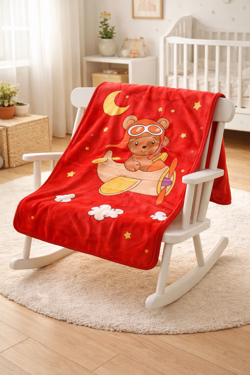 Cobija infantil estampada