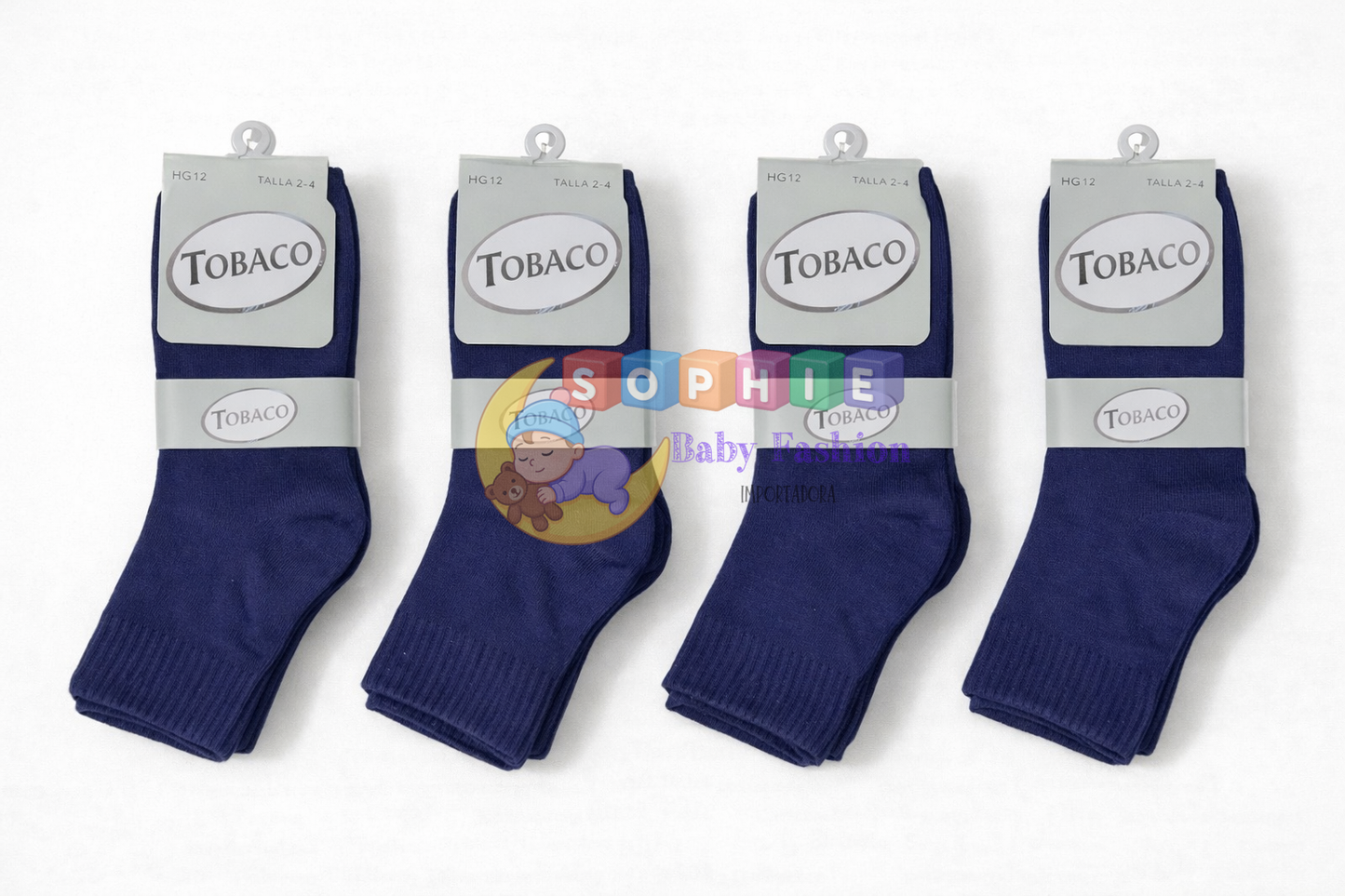 Paquete x 3 pares de medias canillera escolares deportivas para sudadera