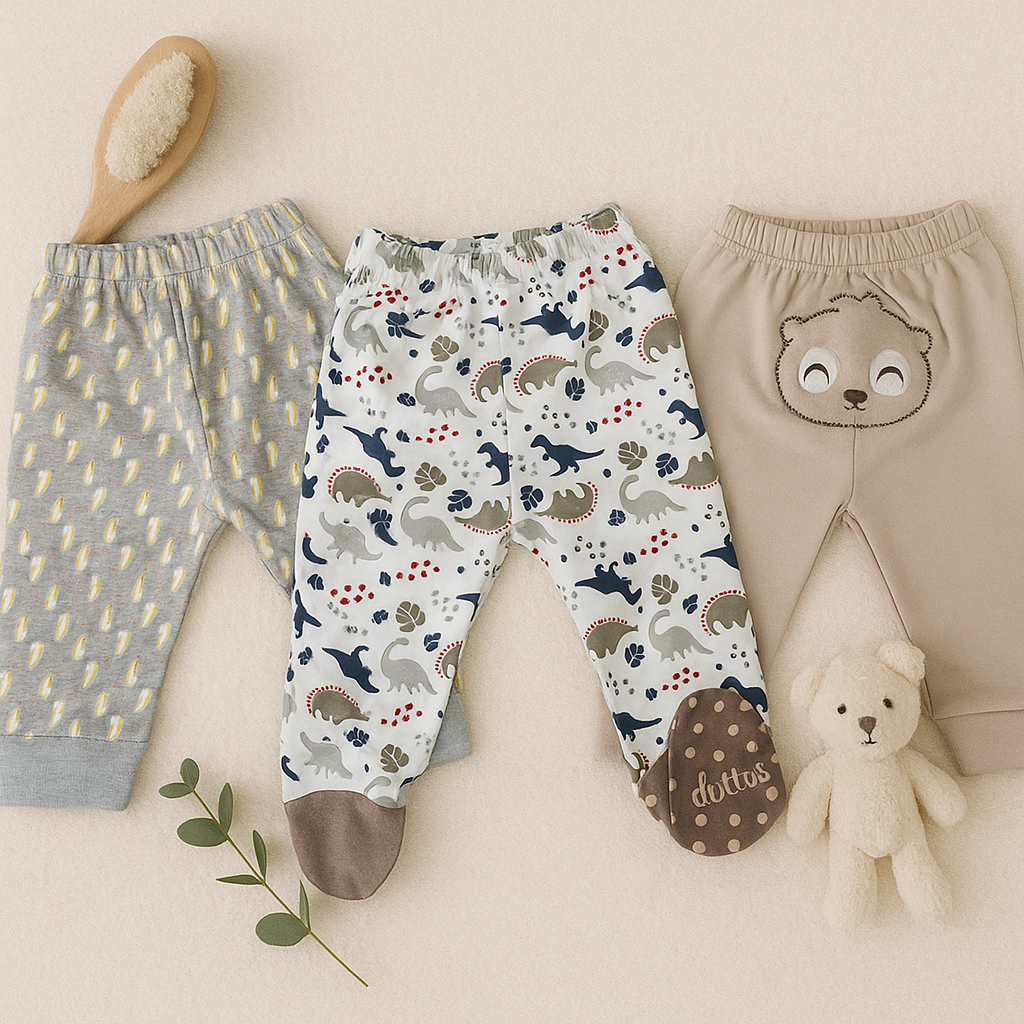 Paquete x 3 pantalones para bebé