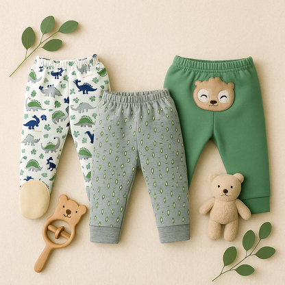 Paquete x 3 pantalones para bebé