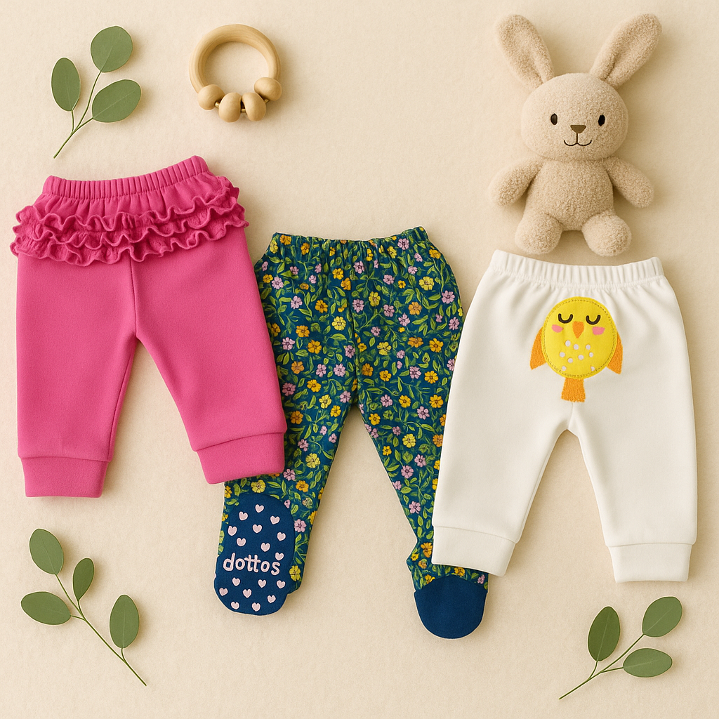 Paquete x 3 pantalones para bebé