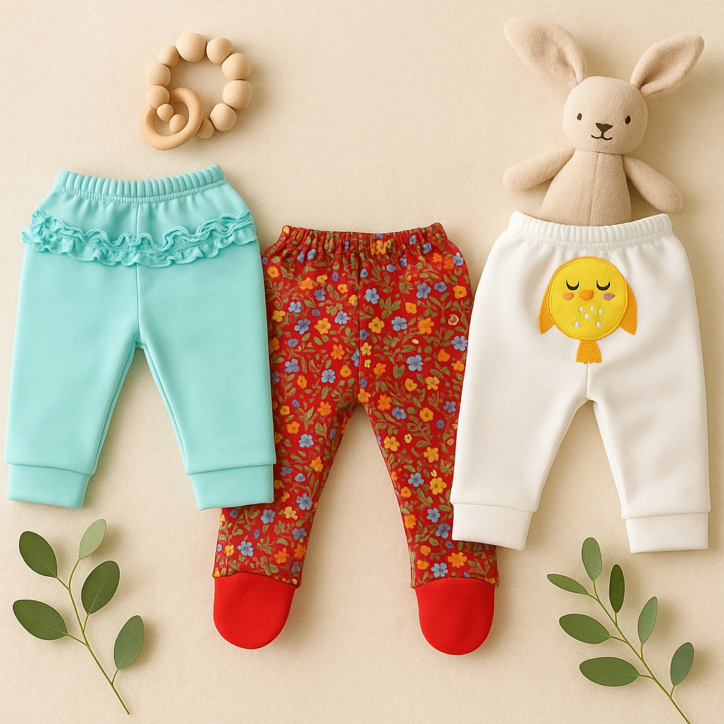 Paquete x 3 pantalones para bebé