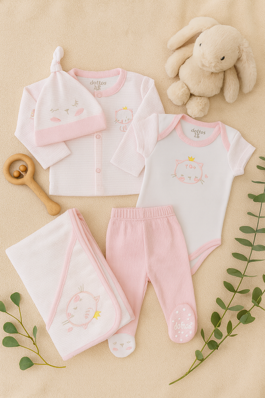 Muda tela galleta para niña