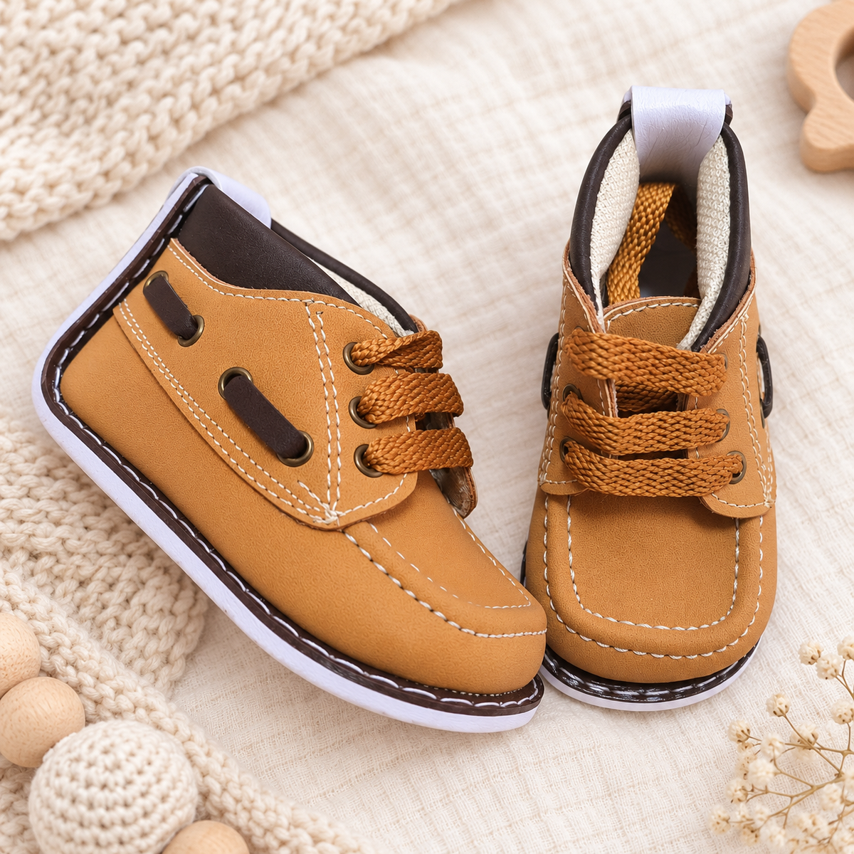 Zapatos no tuerce mapache para niño